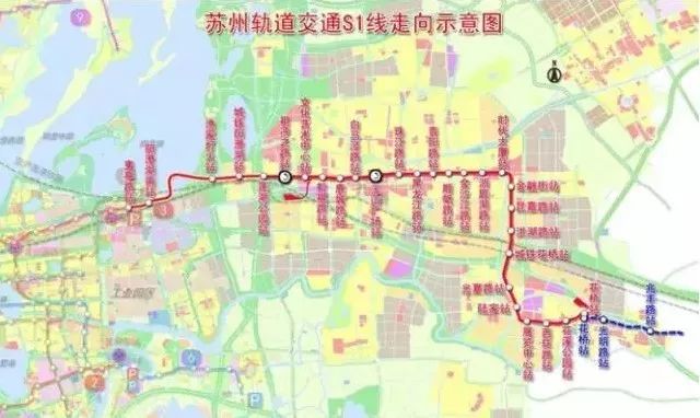 苏州5号线最新地铁线路图