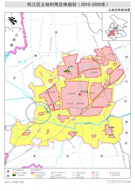 松江石湖荡镇最新规划